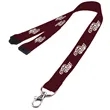 0.62" Polyester Lanyard with Safety Breakaway | https://www.bestnamebadges.com
