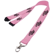0.62" Polyester Lanyard with Safety Breakaway | https://www.bestnamebadges.com