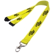 0.62" Polyester Lanyard with Safety Breakaway | https://www.bestnamebadges.com