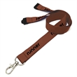 0.75" Polyester Lanyard with Safety Breakaway | https://www.bestnamebadges.com