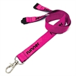 0.75" Polyester Lanyard with Safety Breakaway | https://www.bestnamebadges.com