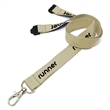 0.75" Polyester Lanyard with Safety Breakaway | https://www.bestnamebadges.com