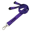0.75" Polyester Lanyard with Safety Breakaway | https://www.bestnamebadges.com