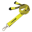 0.75" Polyester Lanyard with Safety Breakaway | https://www.bestnamebadges.com