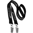 0.75" Double Ended Polyester Lanyard | https://www.bestnamebadges.com