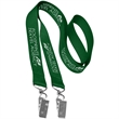 0.75" Double Ended Polyester Lanyard | https://www.bestnamebadges.com