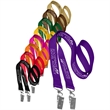 0.75" Double Ended Polyester Lanyard | https://www.bestnamebadges.com