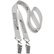 0.75" Double Ended Polyester Lanyard | https://www.bestnamebadges.com