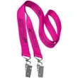 0.75" Double Ended Polyester Lanyard | https://www.bestnamebadges.com