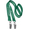 0.75" Double Ended Polyester Lanyard | https://www.bestnamebadges.com