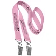 0.75" Double Ended Polyester Lanyard | https://www.bestnamebadges.com