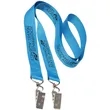0.75" Double Ended Polyester Lanyard | https://www.bestnamebadges.com