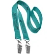 0.75" Double Ended Polyester Lanyard | https://www.bestnamebadges.com