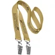 0.75" Double Ended Polyester Lanyard | https://www.bestnamebadges.com