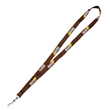 0.62" Micro Weave Smooth Dye-Sublimation Lanyards | https://www.bestnamebadges.com