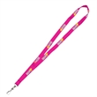 0.62" Micro Weave Smooth Dye-Sublimation Lanyards | https://www.bestnamebadges.com