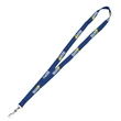 0.62" Micro Weave Smooth Dye-Sublimation Lanyards | https://www.bestnamebadges.com