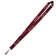 0.75" Micro Weave Smooth Dye-Sublimation Lanyard | https://www.bestnamebadges.com