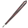 0.75" Micro Weave Smooth Dye-Sublimation Lanyard | https://www.bestnamebadges.com