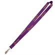 0.75" Micro Weave Smooth Dye-Sublimation Lanyard | https://www.bestnamebadges.com