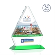 Fyreside VividPrint™ Award - Green | https://www.bestnamebadges.com