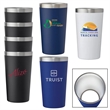 Limerick Double Walled Vacuum Insulated Stackable Pint Glass | https://www.bestnamebadges.com