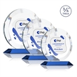 Gibralter VividPrint™ Award - Blue | https://www.bestnamebadges.com