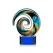 Nazare Award on Paragon - Blue | https://www.bestnamebadges.com