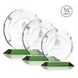Gibralter Award - Green | https://www.bestnamebadges.com