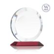 Gibralter VividPrint™ Award - Red | https://www.bestnamebadges.com