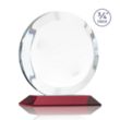 Gibralter VividPrint™ Award - Red | https://www.bestnamebadges.com