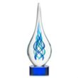 Warrington on Paragon Base - Blue | https://www.bestnamebadges.com
