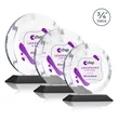 Gibralter VividPrint™ Award - Black | https://www.bestnamebadges.com