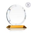 Gibralter Award - Amber | https://www.bestnamebadges.com