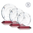 Gibralter Award - Red | https://www.bestnamebadges.com