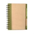 Spiral Bound Notebook & Harvest Pen | https://www.bestnamebadges.com