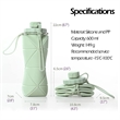 20oz Collapsible Water Bottle | https://www.bestnamebadges.com