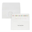Holiday Trees Currency Envelope | https://www.bestnamebadges.com