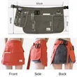 Waist Canvas Half Apron with Pockets | https://www.bestnamebadges.com