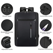 17" Large Slim Laptop Backpack with USB Charging Port | https://www.bestnamebadges.com