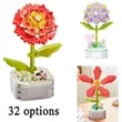 Single Flower Bouquet Building Blocks Set Kit | https://www.bestnamebadges.com