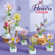 Single Flower Bouquet Building Blocks Set Kit | https://www.bestnamebadges.com