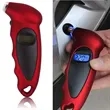 Multifunction Digital Tire Pressure Gauge Safety Hammer | https://www.bestnamebadges.com
