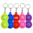 Push Bubble Sensory Fidget Toy Keychain | https://www.bestnamebadges.com