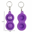 Push Bubble Sensory Fidget Toy Keychain | https://www.bestnamebadges.com