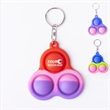 Stress Reliever Push Bubbles Keychain | https://www.bestnamebadges.com