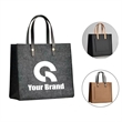 Tote Felt Bag | https://www.bestnamebadges.com