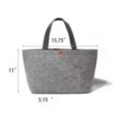 Felt Shell Tote Bag | https://www.bestnamebadges.com