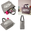 Felt Shell Tote Bag | https://www.bestnamebadges.com