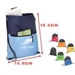 Abrasion-Resistant Polyester Sports Drawstring Backpack | https://www.bestnamebadges.com